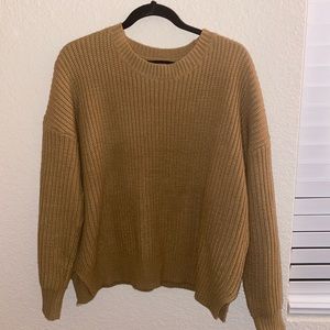 Tan sweater